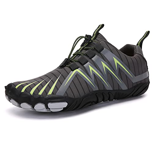 Minimalist Barefoot Shoes for Men Women Hike Footwear Barefoot Shoes Non-Slip Healthy Breathable Fashion Wide Toe Zero Drop Athletic Hiking and Trail Running Shoes