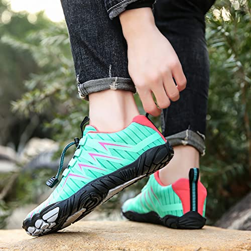 Minimalist Barefoot Shoes for Men Women Hike Footwear Barefoot Shoes Non-Slip Healthy Breathable Fashion Wide Toe Zero Drop Athletic Hiking and Trail Running Shoes