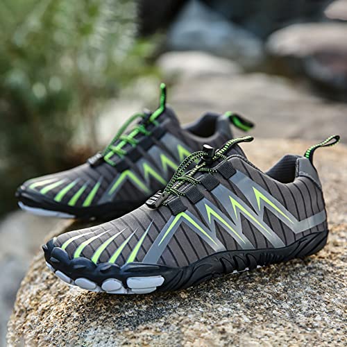 Minimalist Barefoot Shoes for Men Women Hike Footwear Barefoot Shoes Non-Slip Healthy Breathable Fashion Wide Toe Zero Drop Athletic Hiking and Trail Running Shoes