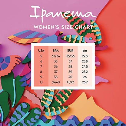 Ipanema Women's Disco Collection - Fashionable, Comfortable, Versatile & Eco-Friendly Summer Footwear