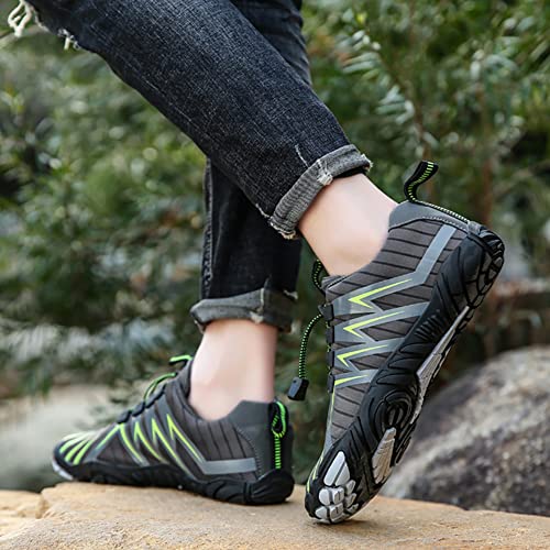 Minimalist Barefoot Shoes for Men Women Hike Footwear Barefoot Shoes Non-Slip Healthy Breathable Fashion Wide Toe Zero Drop Athletic Hiking and Trail Running Shoes