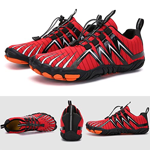 Minimalist Barefoot Shoes for Men Women Hike Footwear Barefoot Shoes Non-Slip Healthy Breathable Fashion Wide Toe Zero Drop Athletic Hiking and Trail Running Shoes