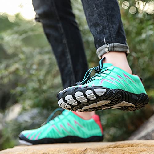 Minimalist Barefoot Shoes for Men Women Hike Footwear Barefoot Shoes Non-Slip Healthy Breathable Fashion Wide Toe Zero Drop Athletic Hiking and Trail Running Shoes