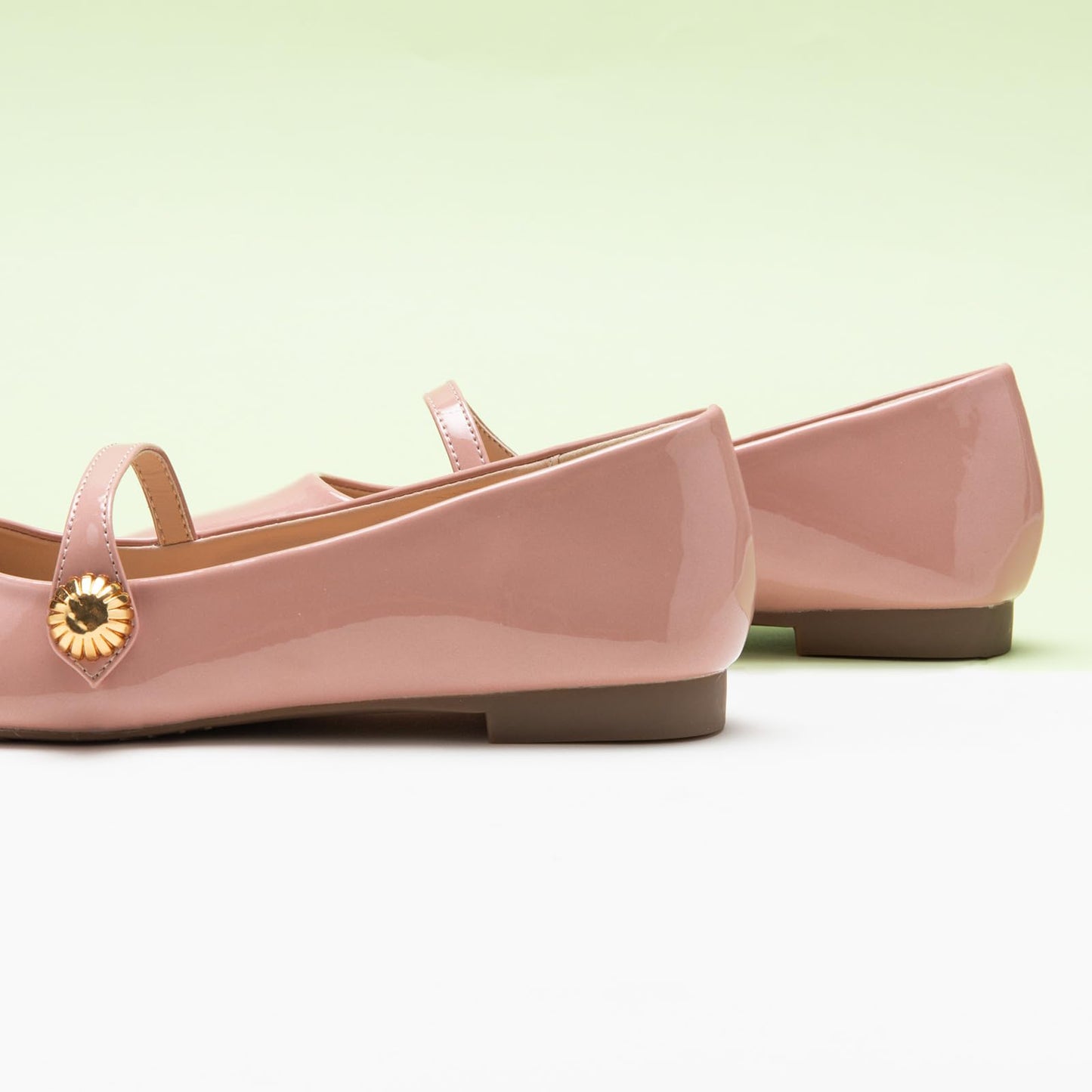 C.Paravano Mary Jane Flats for Women | Women's Ballet Flats | Mary Jane Shoes Women | Leather Square Toe Flats