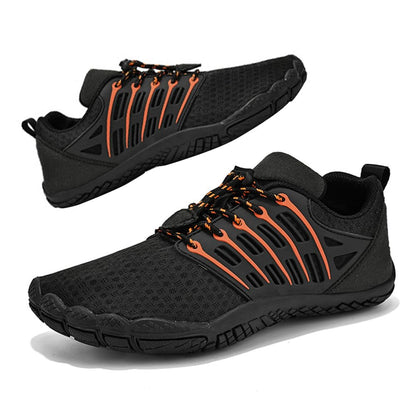 Minimalist Barefoot Shoes for Men Women Hike Footwear Barefoot Shoes Non-Slip Healthy Breathable Fashion Wide Toe Zero Drop Athletic Hiking and Trail Running Shoes