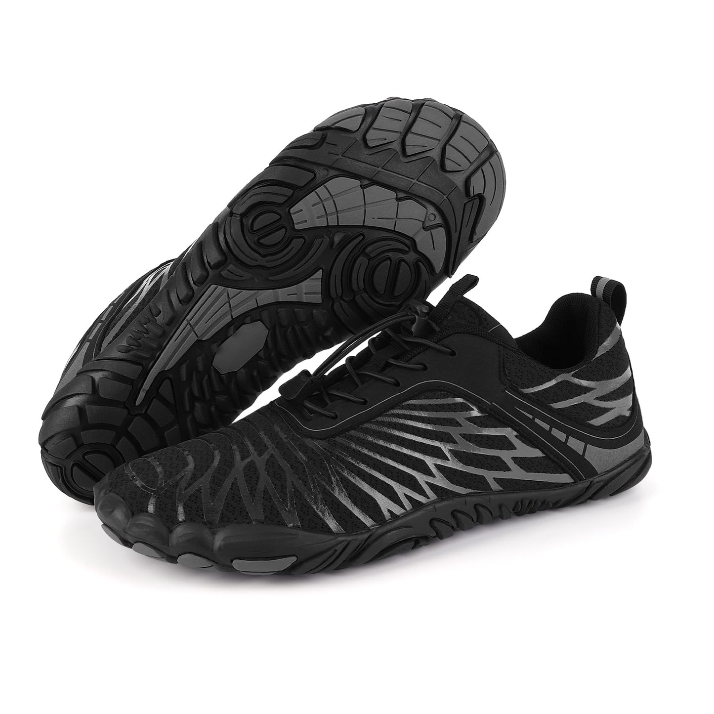 Minimalist Barefoot Shoes for Men Women Hike Footwear Barefoot Shoes Non-Slip Healthy Breathable Fashion Wide Toe Zero Drop Athletic Hiking and Trail Running Shoes